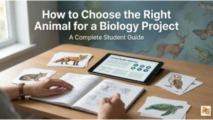 how to choose the right animal for a biology school project.