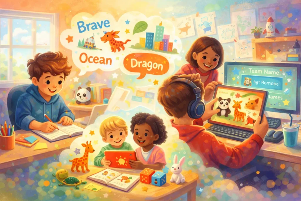 Free Random Generator Tools for Every Idea 6 students and creators using random generator tools for ideas learning and projects