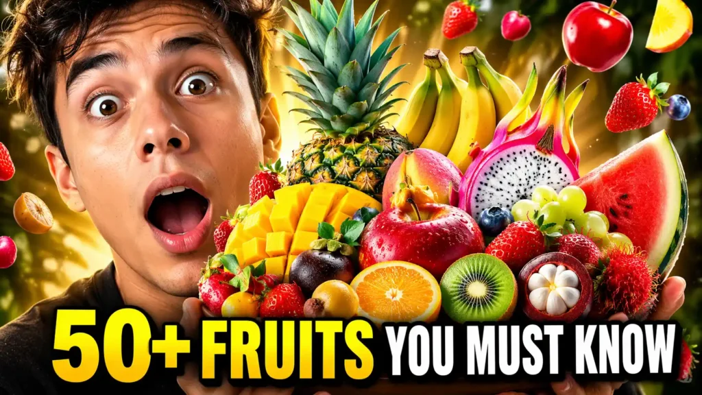 50 fruits names with pictures calories and benefits complete guide