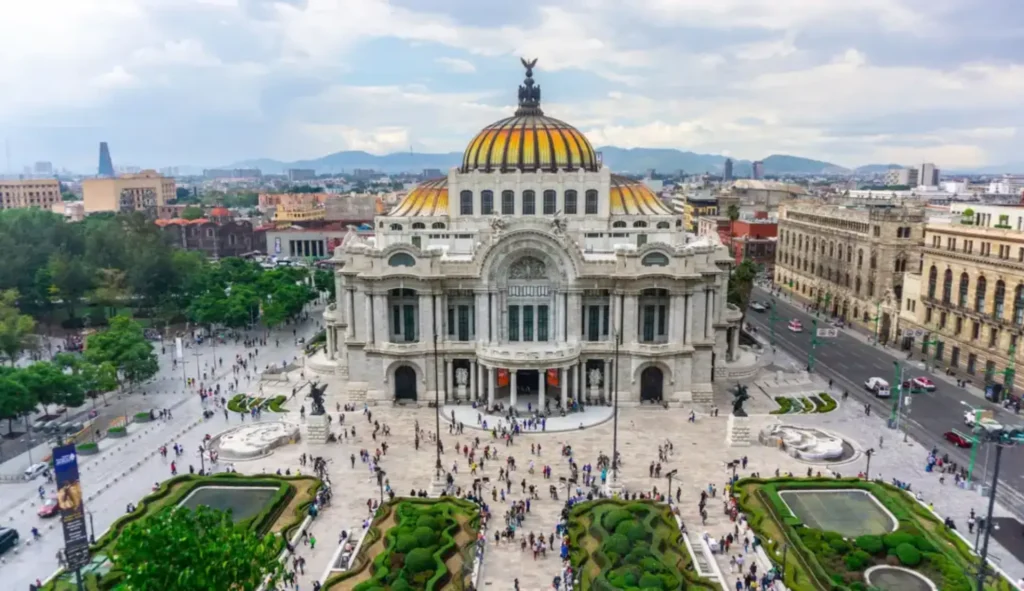 mexico city palacio de bellas artes historic architecture travel destination mexico
