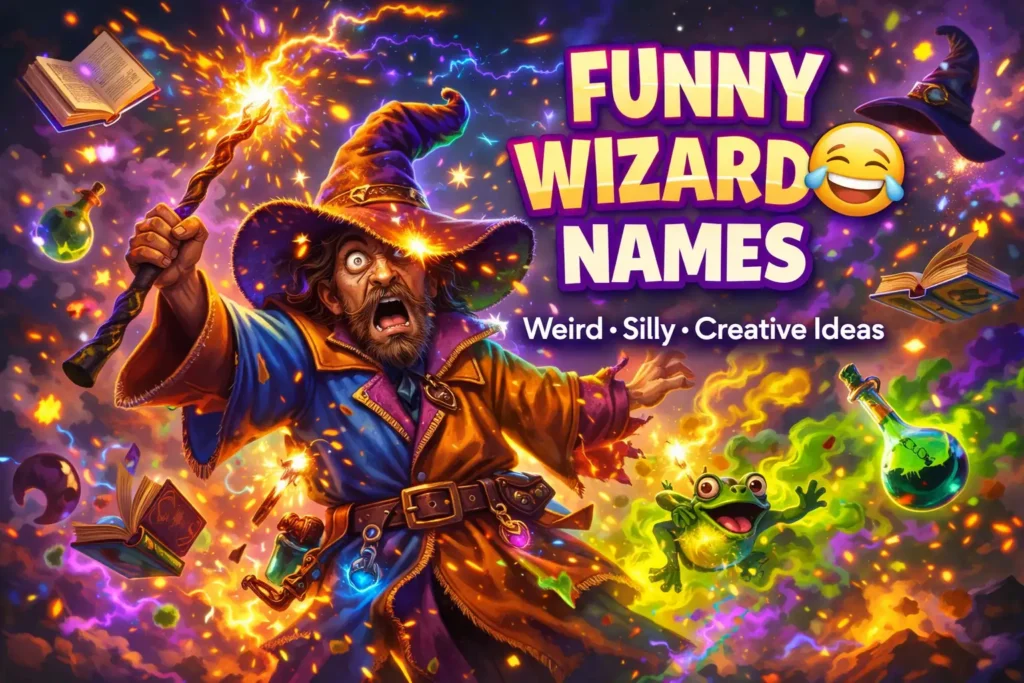 Best Wizard Names for DnD 3 funny wizard names dnd silly creative wizard character ideas