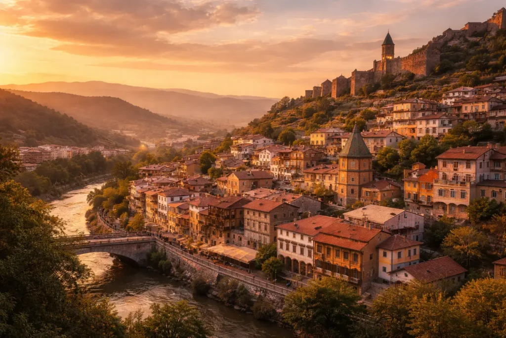 tbilisi old town river sunset georgia hidden gem europe travel destination