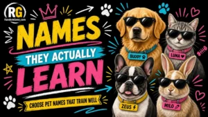 Pet Names That Stick - Names they can actually learn