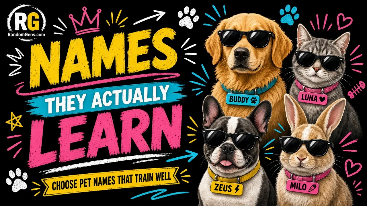 How to Choose a Pet Name: 7 Simple Rules That Stick 1 How to choose a pet name your dog or cat can actually learn